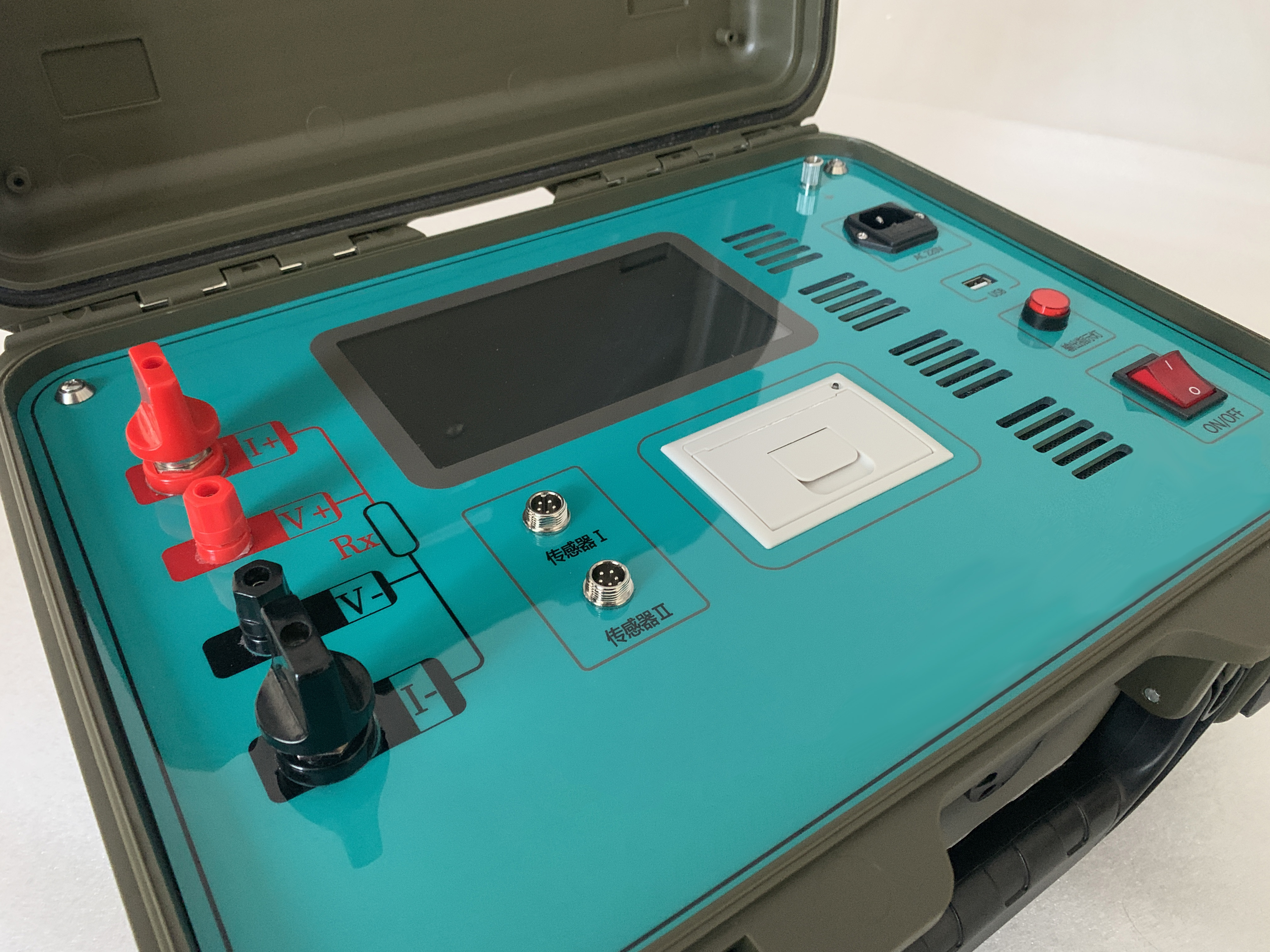 UHV(T)-HD100A開關觸頭壓力回路電阻測試一體機