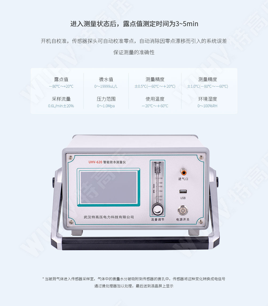 HTWS-V 智能微水測量儀(圖3) HTWS-V 智能微水測量儀(圖3)