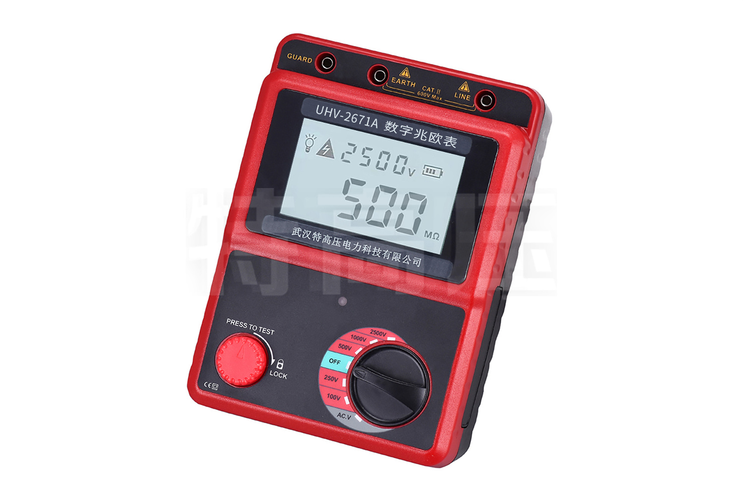 UHV-2671A 數(shù)字兆歐表(2500V)